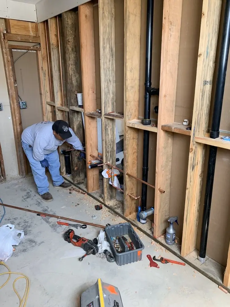 Commercial rough-in plumbing for Gas Line Repair in Thornridge